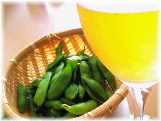 枝豆&ビール