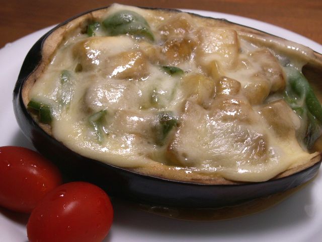 米ナスチーズ焼き