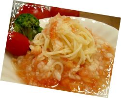 トマトのパスタサラダ