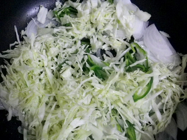 ヘルシー♪パスタオムレツ