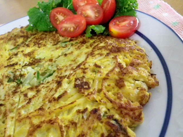 ヘルシー♪パスタオムレツ