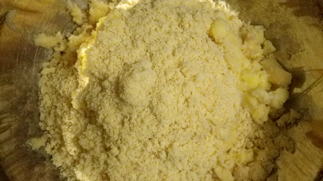 じゃが豆腐ピザ