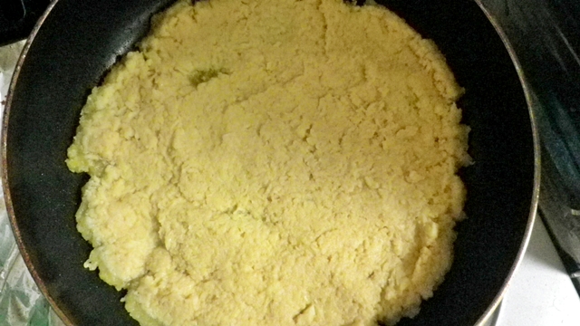じゃが豆腐ピザ